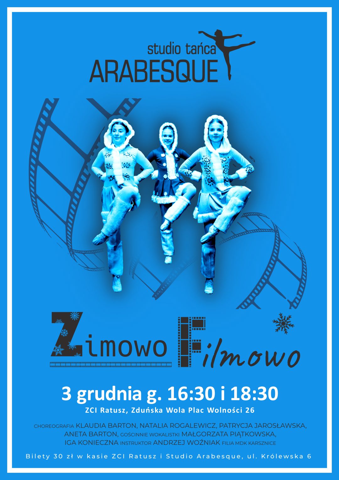 Zimowo Filmowo Plakat FB