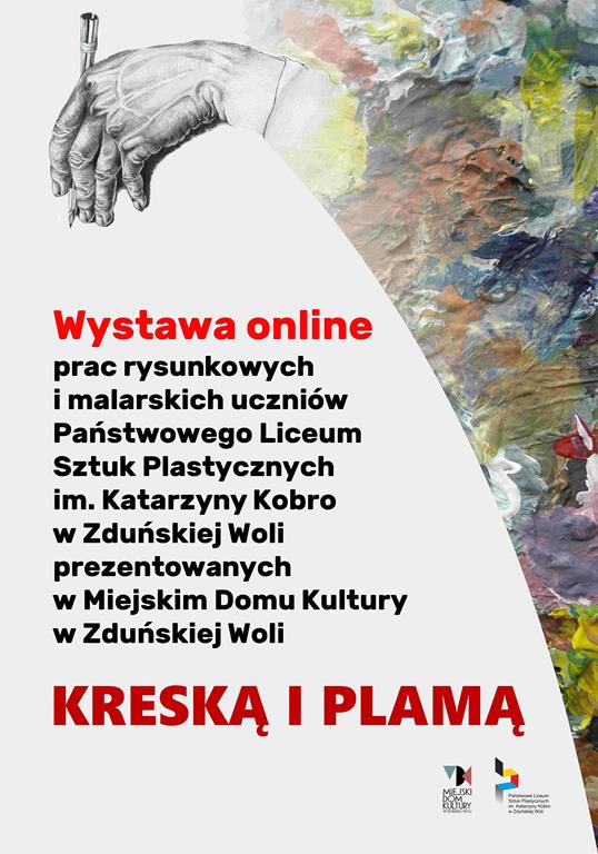 01 Plakat Wystawa Online Prac Uczniow PLSP W MDK Kopia1 Copy