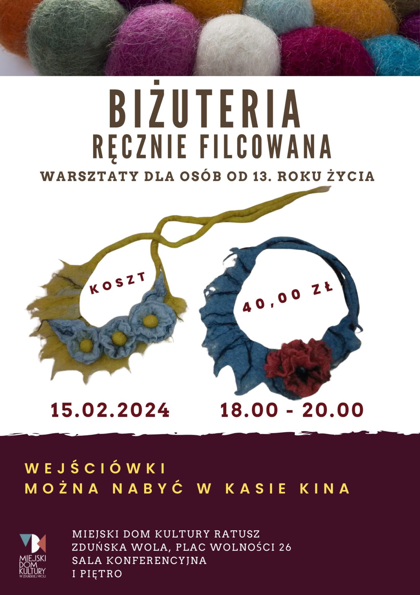Bizuteria Recznie Filcowana 4 1