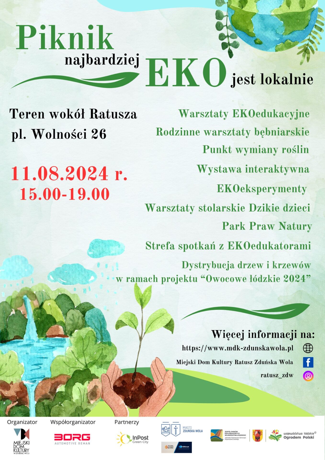 Plakat EkoPiknik 2024 