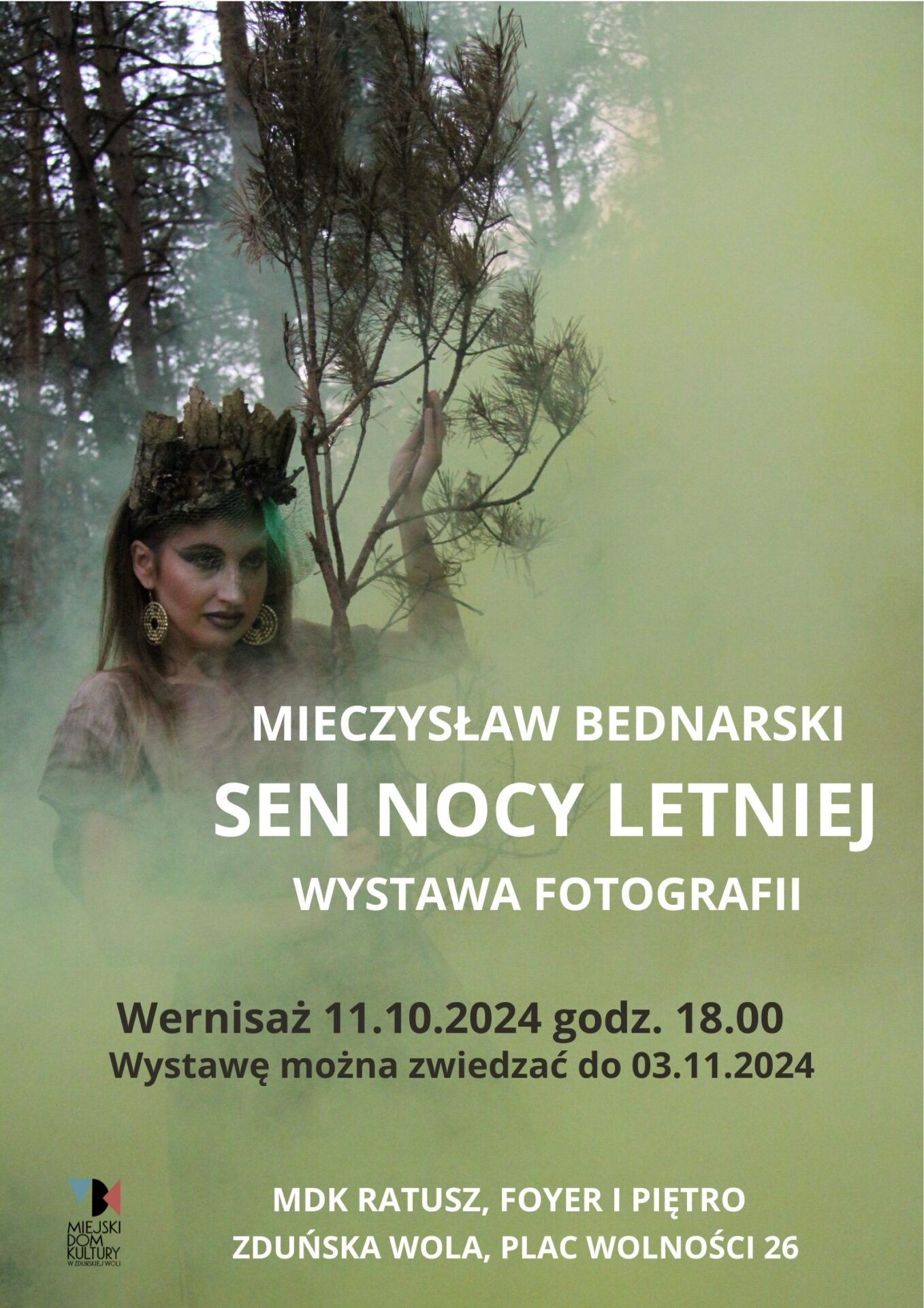 PLAKAT WYSTAWA BEDNARSKI