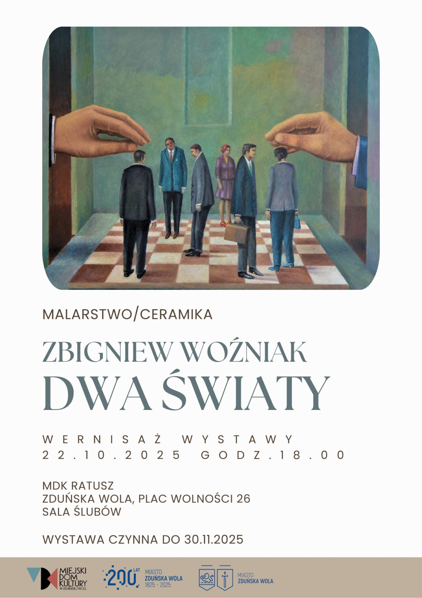 grafika zaprasza na wernisaż wystawy Zbigniewa Woźniaka 22 października, godz. 18.00