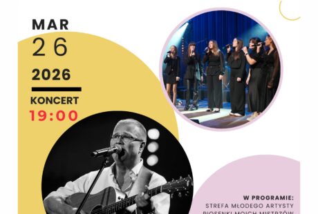 plakat zaprasza na kolejny Wieczór z Wawrzynem, 26 marca godzina 19.00