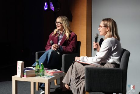 zdjęcie przedstawia dwie kobiety Marzenę Rogalską I Katarzyna Śpikowską-Susik