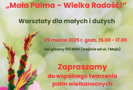 warsztaty palemek w filii MDK
