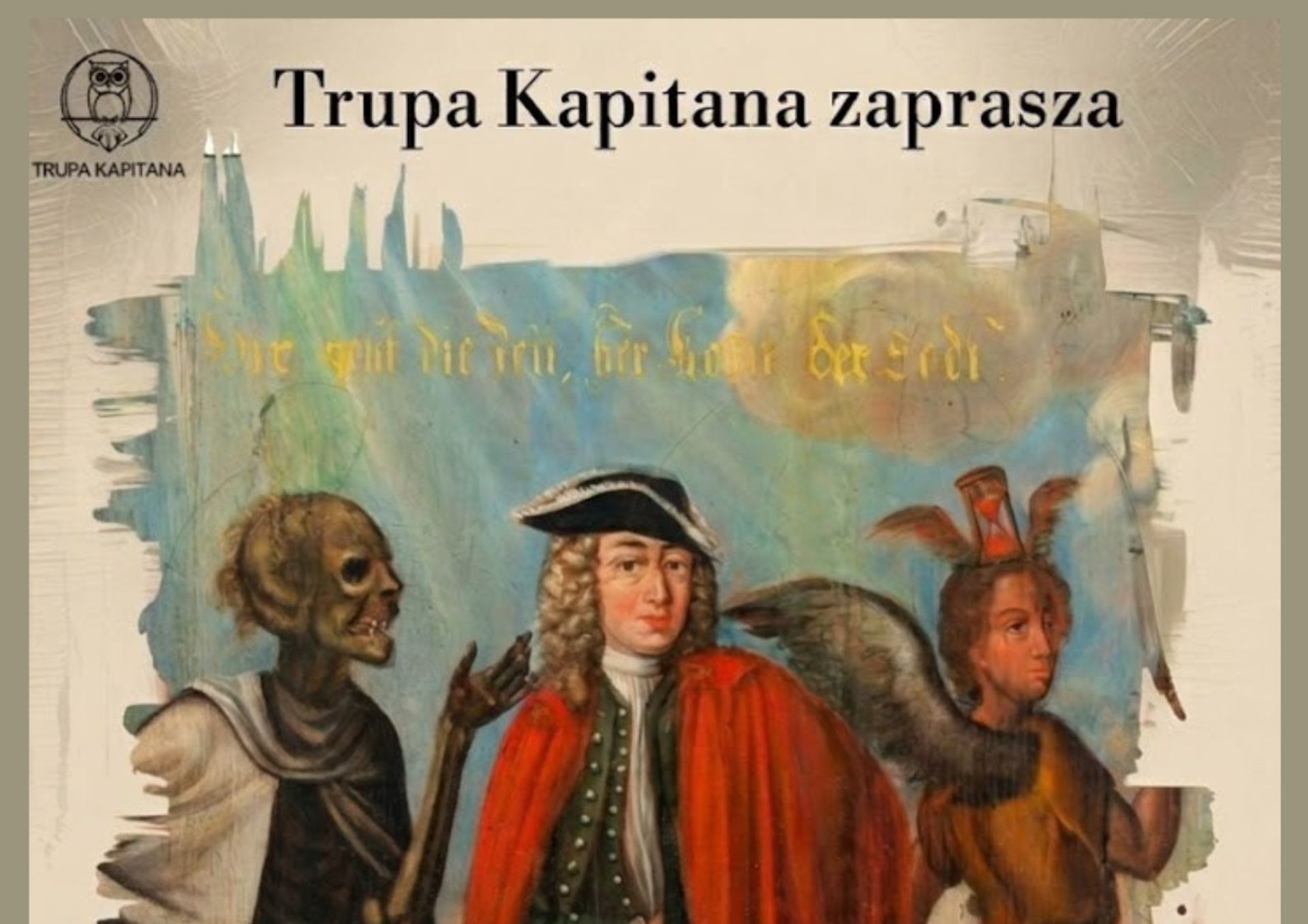 Trupa Kapitana spektakl w filii MDK os. Karsznice, 6 czerwca godz. 17.00, bezpłatne wejściówki do odbioru w kasie
