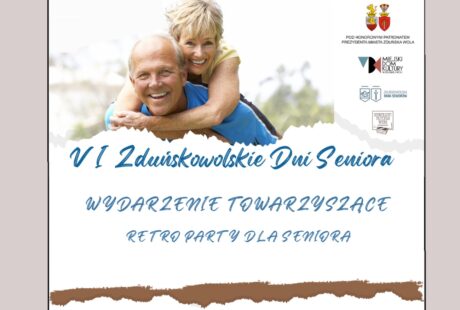 grafika dotyczy rajdu rowerowego w ramach VI Zduńskowolskich Dni Seniora, 14 czerwca, 9.00