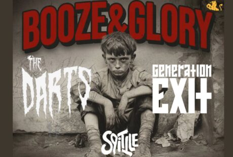 BOOZE&GLORY (UK) Międzynarodowe kombo streetpunkowe ponownie zagra w Zduńskiej Woli. 14 listopada, godzina 19.00 bilety dostępne w kasie i online