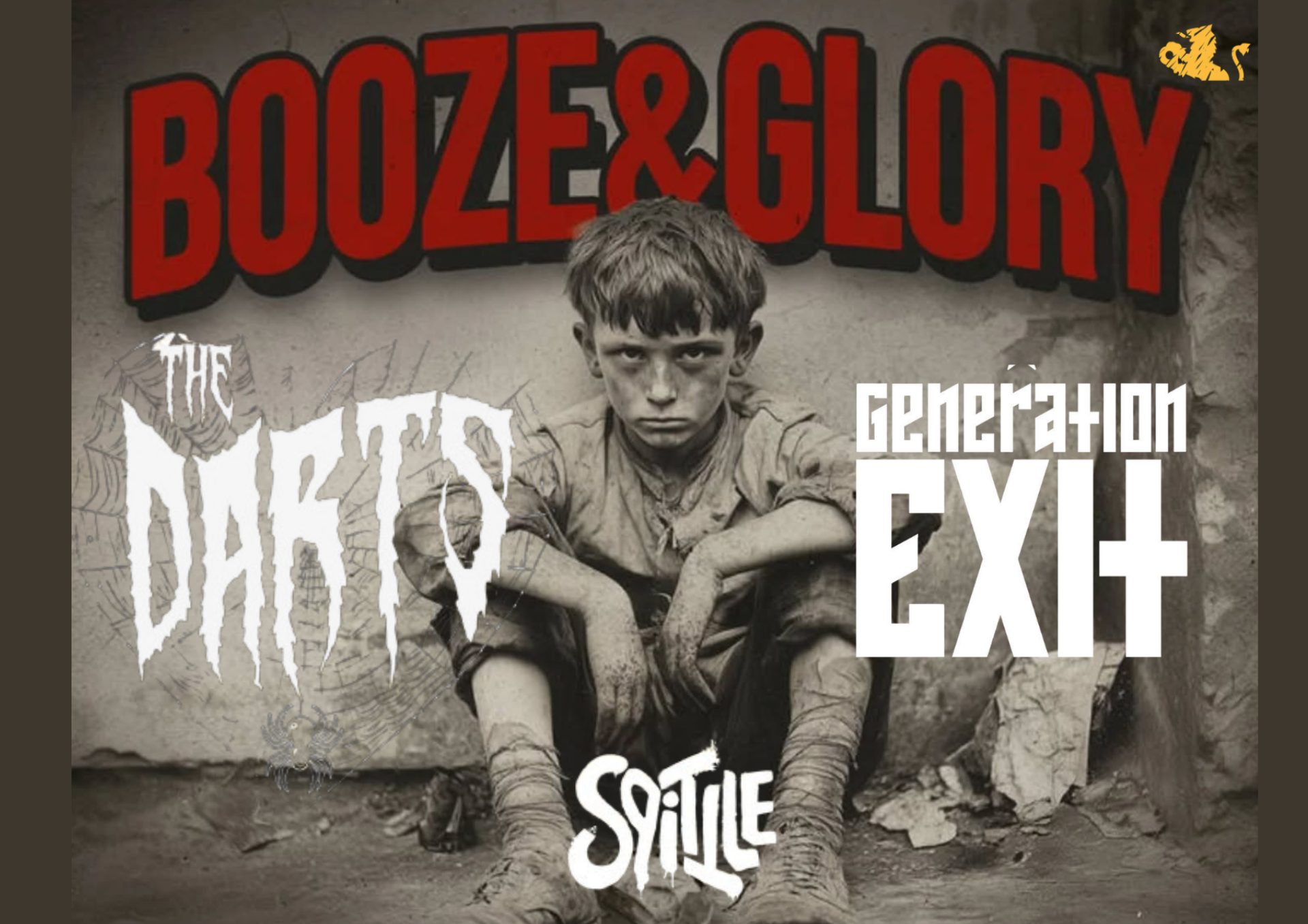 BOOZE&GLORY (UK) Międzynarodowe kombo streetpunkowe ponownie zagra w Zduńskiej Woli. 14 listopada, godzina 19.00 bilety dostępne w kasie i online