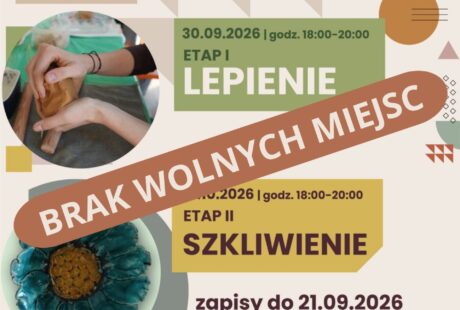 WARSZTATY CERAMICZNE W PRACOWNI EKO DEKO 2