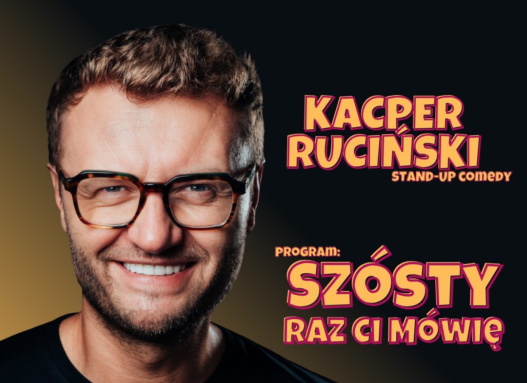 zdjęcie przedstawia Kacpra ruciańskiego w okularach