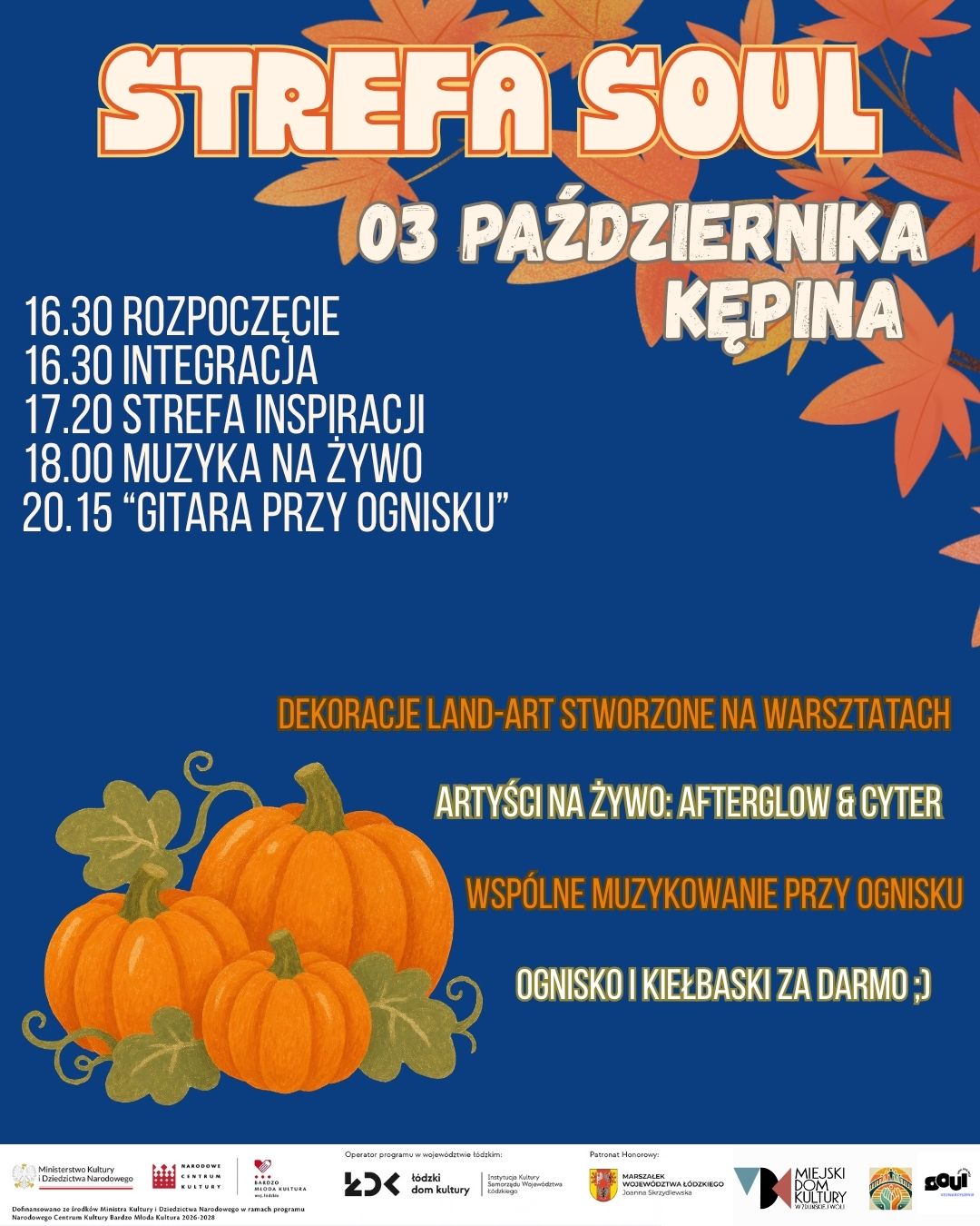 strefa soul przy Kępinie 3 października 16.30