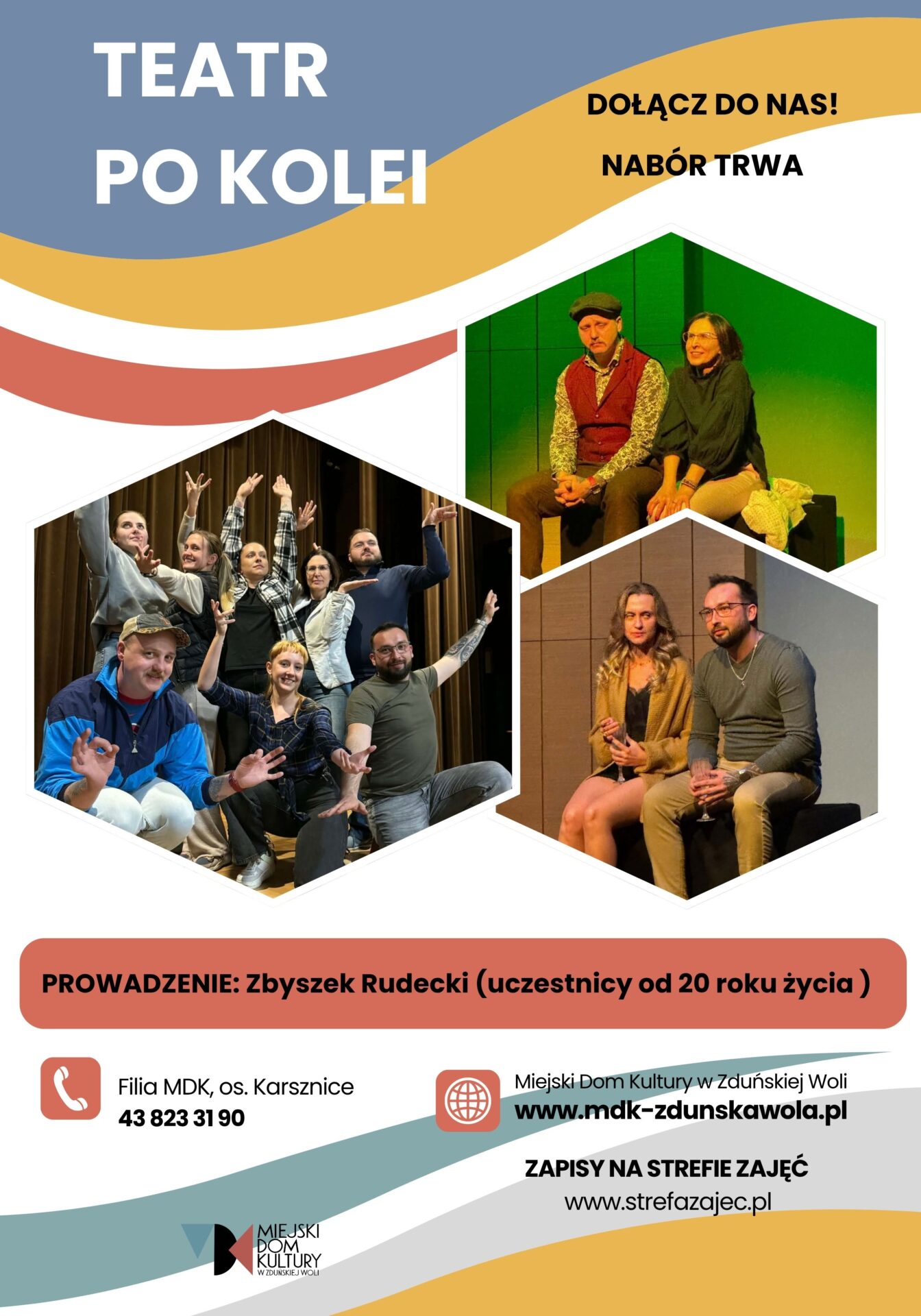 nabór do grupy teatralnej Teatr po Kolei