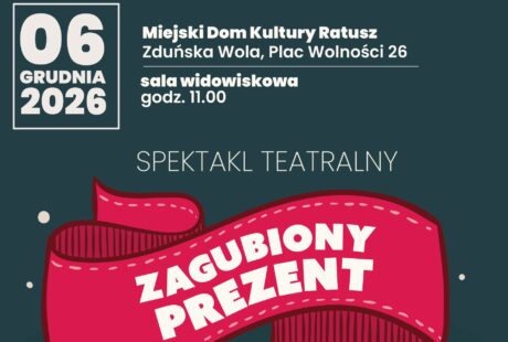 zagubiony prezent spektakl dla dzieci 6 grudnia, godzina 11
