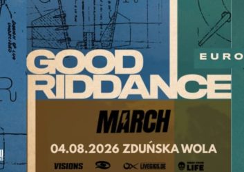 grafika niebiesko-zielona dotyczy koncertów punkowych 4 sierpnia w ramach Budżetu Obywatelskiego