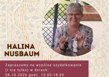 wystawa prac Haliny Nusbaum w ramach cyklu Kawiarnia (Nie tylko) Literacka