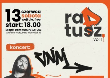Raptusz edycja pierwsza, koncerty rap wracają do ratusza, 13 czerwca, 18.00 wstęp wolny