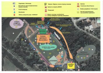 MAPA TERENU IMPREZY MASOWEJ
