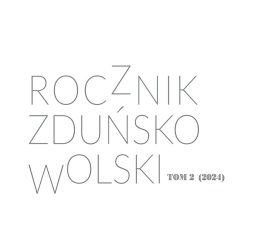 białe tło a na nim ciemny napis ROCZNIK ZDUŃSKOWOLSKI tom II, na promocję tomu zapraszamy 12 grudnia o godzinie 18.00