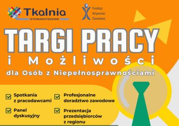Targi Pracy i Możliwości dla Osób z Niepełnosprawnościami już 8 września od godz. 10.00 w Miejskim Domu Kultury Ratusz.