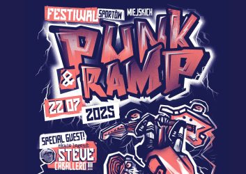 Miłośnicy deskorolki oraz alternatywnego brzmienia - to coś dla Was! Zapraszamy wszystkich miłośników deskorolki oraz mocnego brzmienia na Punk & Ramp Festiwal Sportów Miejskich 22 lipca w Zduńskiej Woli! 