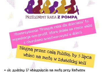 grafika dotyczy akcji Przegoń raka dla dzieciaka